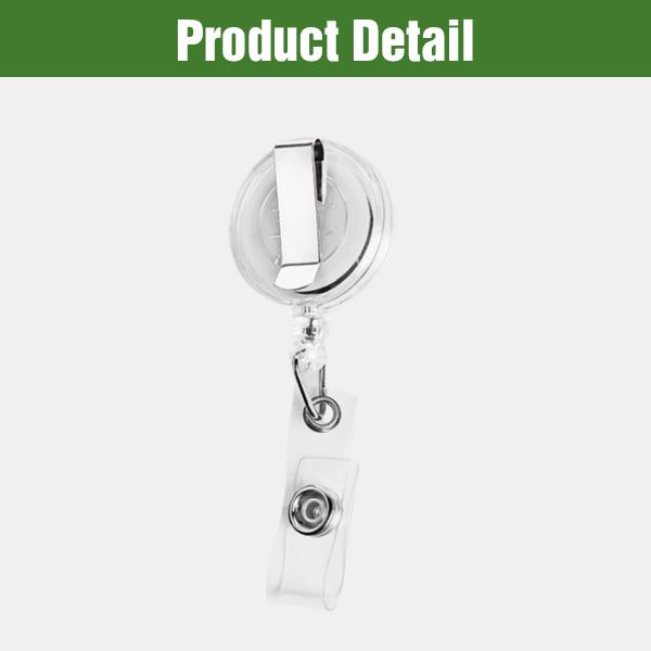 White Rabbit Bunny Animal Badge Reel, ID Holder, Kawaii Retractable, Phone Accessories