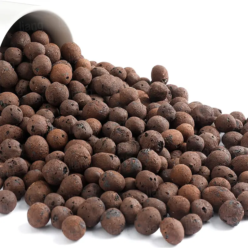 Organic Clay Pebbles for Hydroponic Growing 1 Pound - 5x5x5 Sizes 5-10mm 10-15mm 15-30mm - PH Neutral Leca for Plants - Aquaponics & Hydroponics Suppl