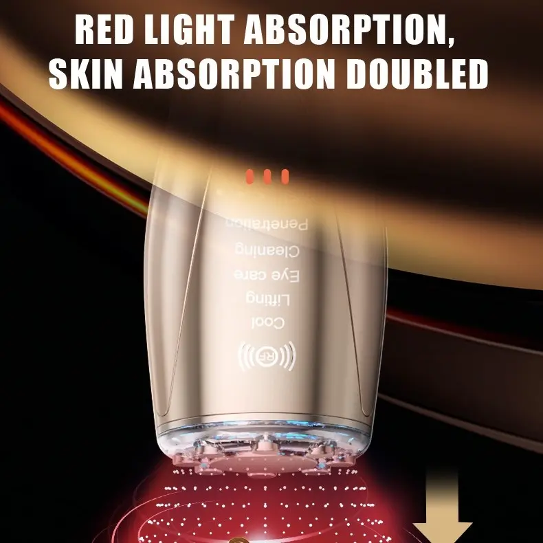GlowLift Beauty RF & EMS Facial Lifting Device Achieve Radiant