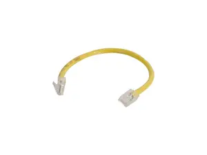 C2G 04174 Cat6 Cable - Non-Booted Unshielded Ethernet Network Patch Cable, Yellow (6 Feet, 1.82 Meters)