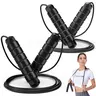 LMMAKE 1PC/2PCS Adjustable Speed Jump Rope with Ball Bearings, Tangle-Free for Home, Gym & School Workouts, Suitable for Men & Women