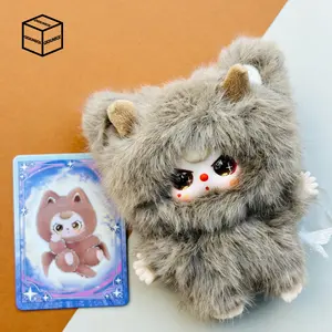 BB3-WALONGLONG SERIES -Bunny Plush Dolls，Soft Furry Collectibles，Backpack or clothing decoration，Stuffed Animal