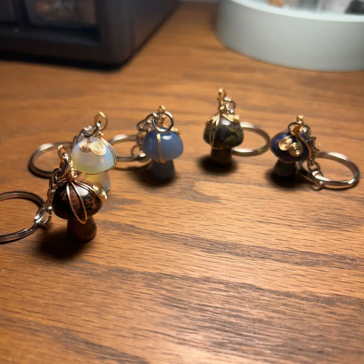 Mushroom Keychain