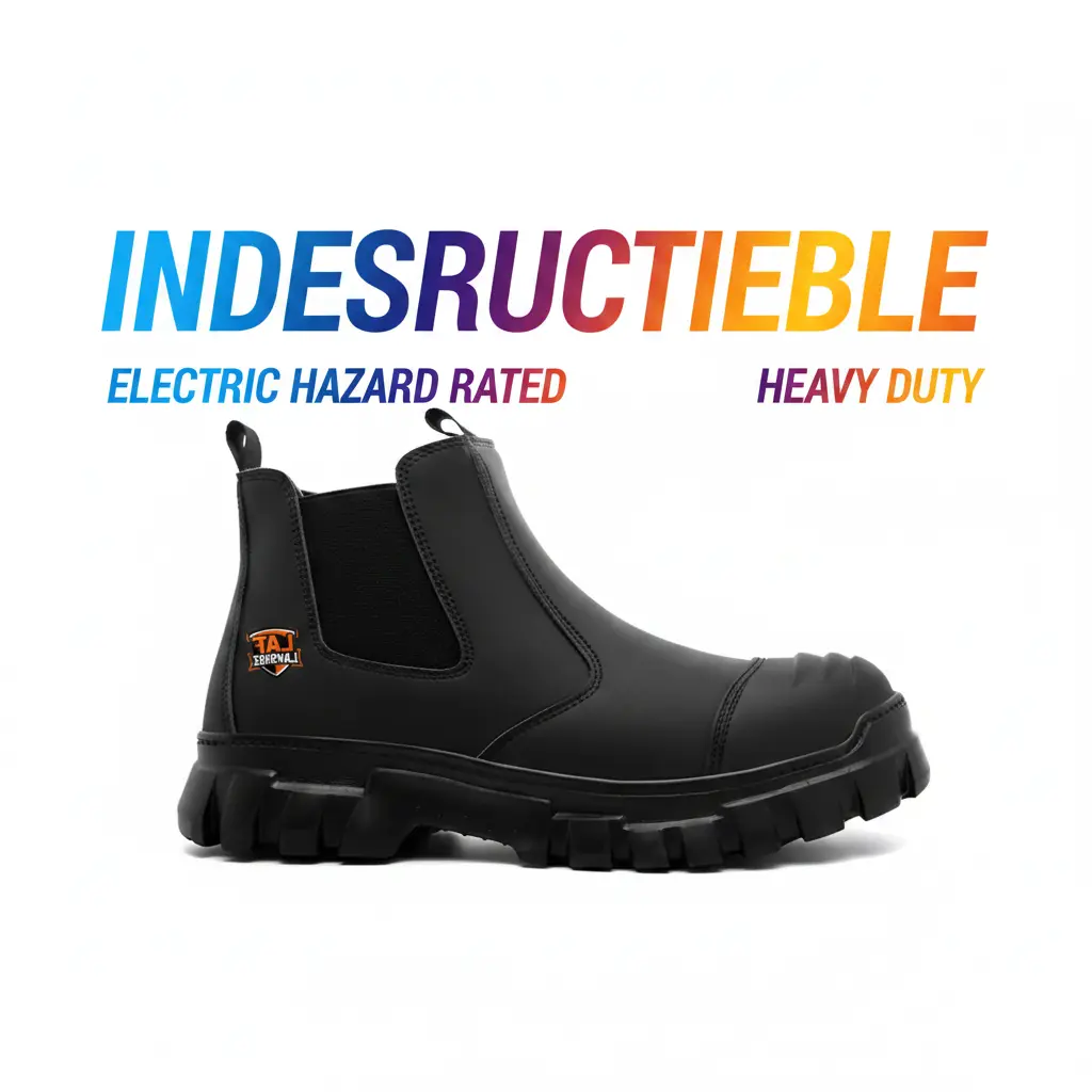 Lightweight Brown Industrial Safety Shoes, Steel Toe Work Sneakers, Non Slip Grip, Splash Proof Upper and Breathable Comfort for Outdoor Work, Yard Tasks and Light Construction