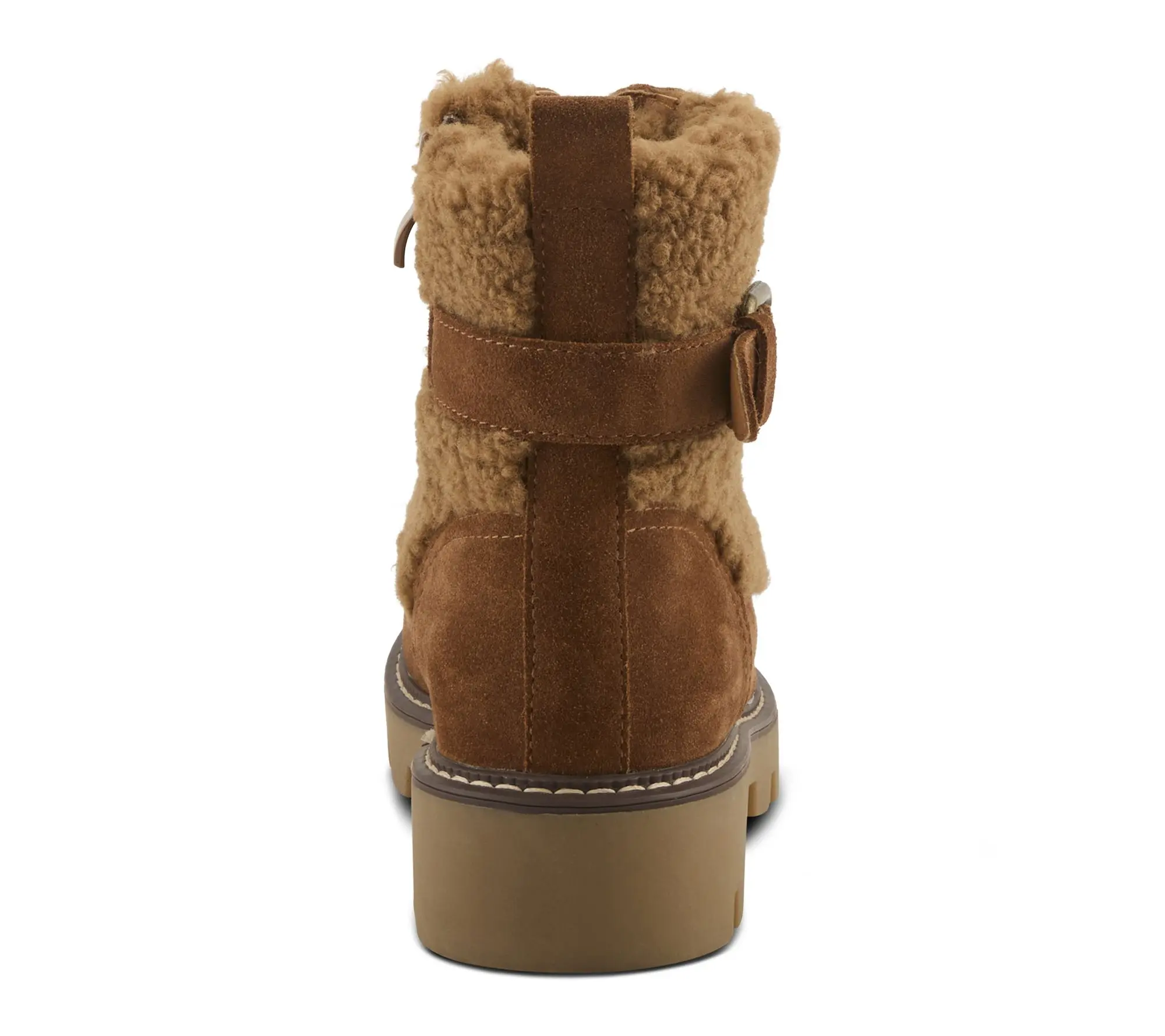 Spring Step Suede Combo Boots - Namiko