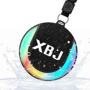 Upgraded XBJ H8 portable projectorWaterproof Bluetooth speakerBuilt in Mic for Sports, Pool, Beach, Hiking, Camping,gift