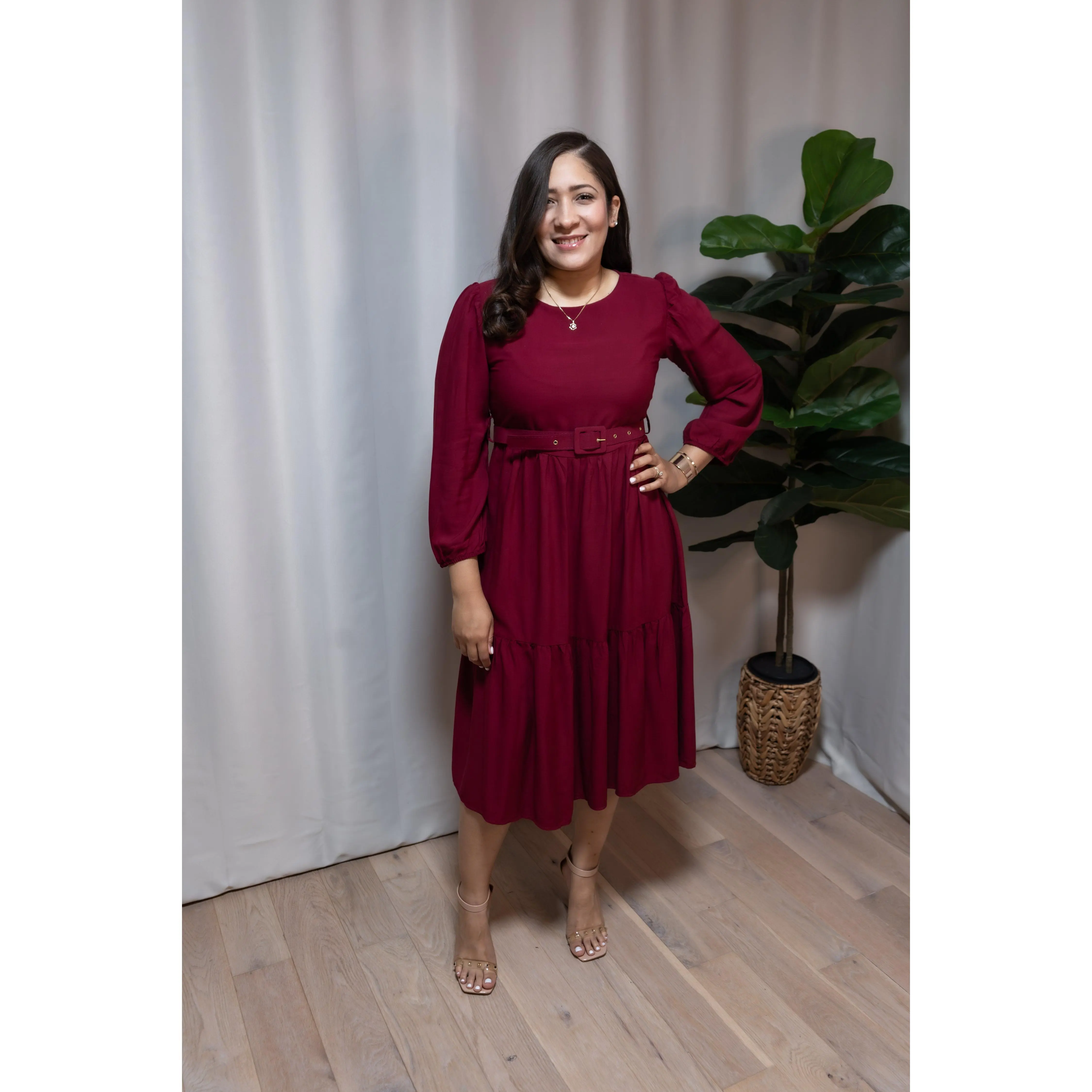 CAPRI DRESS RED