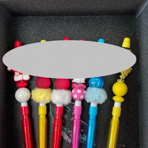 Kids' Beaded Pencils, Fun Decorative Writing Tools for School Supplies