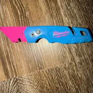 Blue and Pink Milwaukee fastback