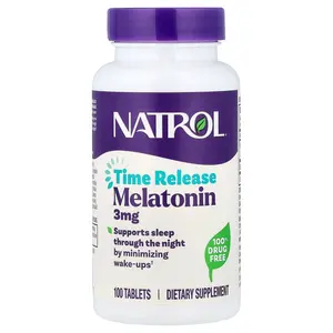 Natrol Melatonin, Time Release, 100 Tablets
