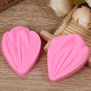 Leaf petal positive and negative printing mold silicone mold cake baking mold fondant sugar flower decoration tool