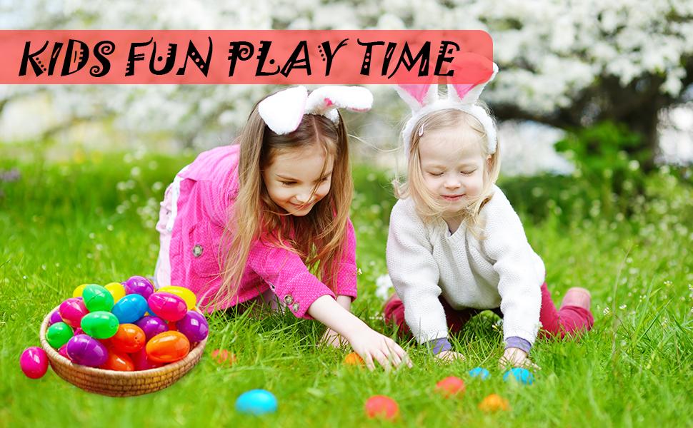 Easter Eggs , Bulk Plastic Easter Eggs, Plastic Eggs Fillable In Polly Bag Easter Egg Hunt