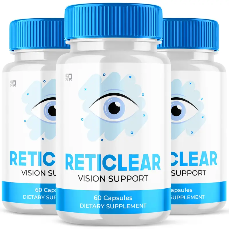 (3 Pack) Reticlear Pills, Support Healthy Vision & Enhance Eye Function 180ct