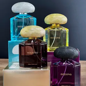 Aopoka Velvet Smoke Perfume - Saffron Leather & Amber Moss Elixir Fragrance - 100ml Liquid Made with Clean Vegan Essentials Oils Cruelty Free Perfume