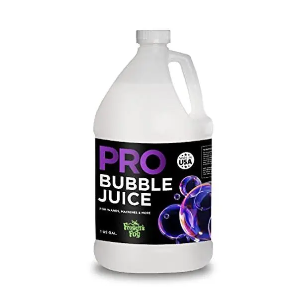 Froggys Fog - Pro Bubble Juice - Professional Bubble Fluid for All Bubble Machines and Bubblers