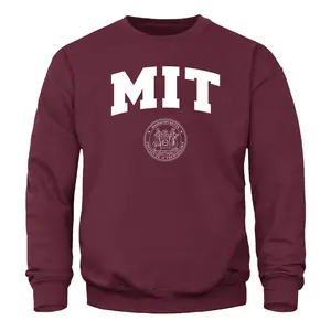 MIT Heritage Crew Sweatshirt (Maroon)