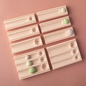 Polymer Clay Bead Rolling Mold with Hole Tool, Round Shape Aid for Earrings and Necklace Beads, Jewelry Making Supplies