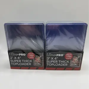 Ultra Pro 3X4 Super Thick Toploaders 120pt Point 2 Packs of 10 for Thick Cards