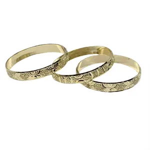 Gold Filled Baby Bangles l Sizes 1, 2, 3 l Textured Design l Delicate & Elegant