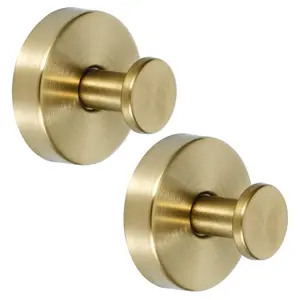 Round Towel Hook, 2/4/8 Counts Modern Style Coat Hook, Durable and Stylish Design Hook for Towels and Accessories, Organiser, Wall Mounted Hook