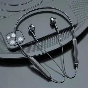 Wireless Bluetooth 5.2 Neckband Headphones Stereo HiFi Sound Noise-Proof Sports Earbuds with Microphone Ergonomic Design for Comfort and Stability tiktokshopspringglowup