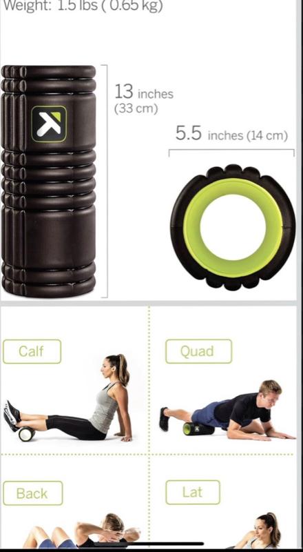 TriggerPoint Grid 1.0 Foam Roller - 13" Multi-Density Massage Roller for Deep Tissue & Muscle Recovery - Relieves Tight, Sore Muscles & Kinks, Improves Mobility & Circulation - Targets Key Body Parts TriggerPoint Grid 1.0 Foam Roller - 13" Multi-Density Massage Roller for Deep Tissue & Muscle Recovery - Relieves Tight, Sore Muscles & Kinks, Improves Mobility & Circulation - Targets Key Body Parts
