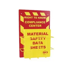 212 MAIN SAS6000-75 MSDS Compliance Center - Wall-Mount Compliance Aid, Expandable, Hi-Vis Design for Sports & Outdoor Cycling Leisure Equipment