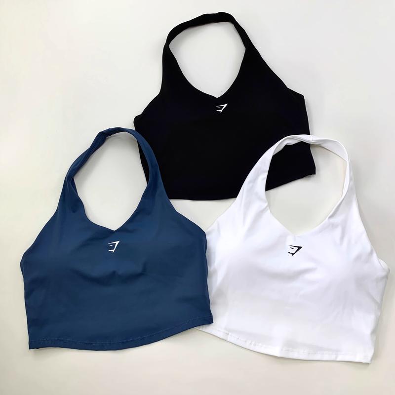 Women's 6 Piece Solid Color Seamless Impact Gym Set, Women's Seamless Quick-Dry Fitness Set, Breathable Shorts, Training Sports Bra with Chest Pad, High Waist Breathable Workout Leggings, Butt Lifting Leggings , Indoor and Outdoor Activities Wear