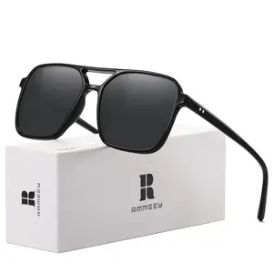 RMMEEY Retro Double-Bridge Geometric Sunglasses for WomeLightweight Tortoiseshell Frame, Trendy Beach & Travel Eyewear, All-Day ComforVintage Bifocal All-Round Reading luxury Leopard BrPearl HeBSunglasses sport noFrame lightweight sun glass vintage square