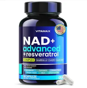 Liposomal NAD+ Supplement Extra Strength | Urolithin A, Resveratrol, CoQ10 - Women & Men - ALA, Green Tea, Quercetin, Lycopene | High Purity, Energy & Regeneration - Made in USA – 60ct