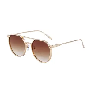 Unisex Vintage Sunglasses, Trendy Casual Sunglasses for Everyday Use, Fashion Accessories for Outdoor Activities