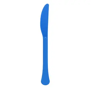 Royal Blue Heavyweight Plastic Knives