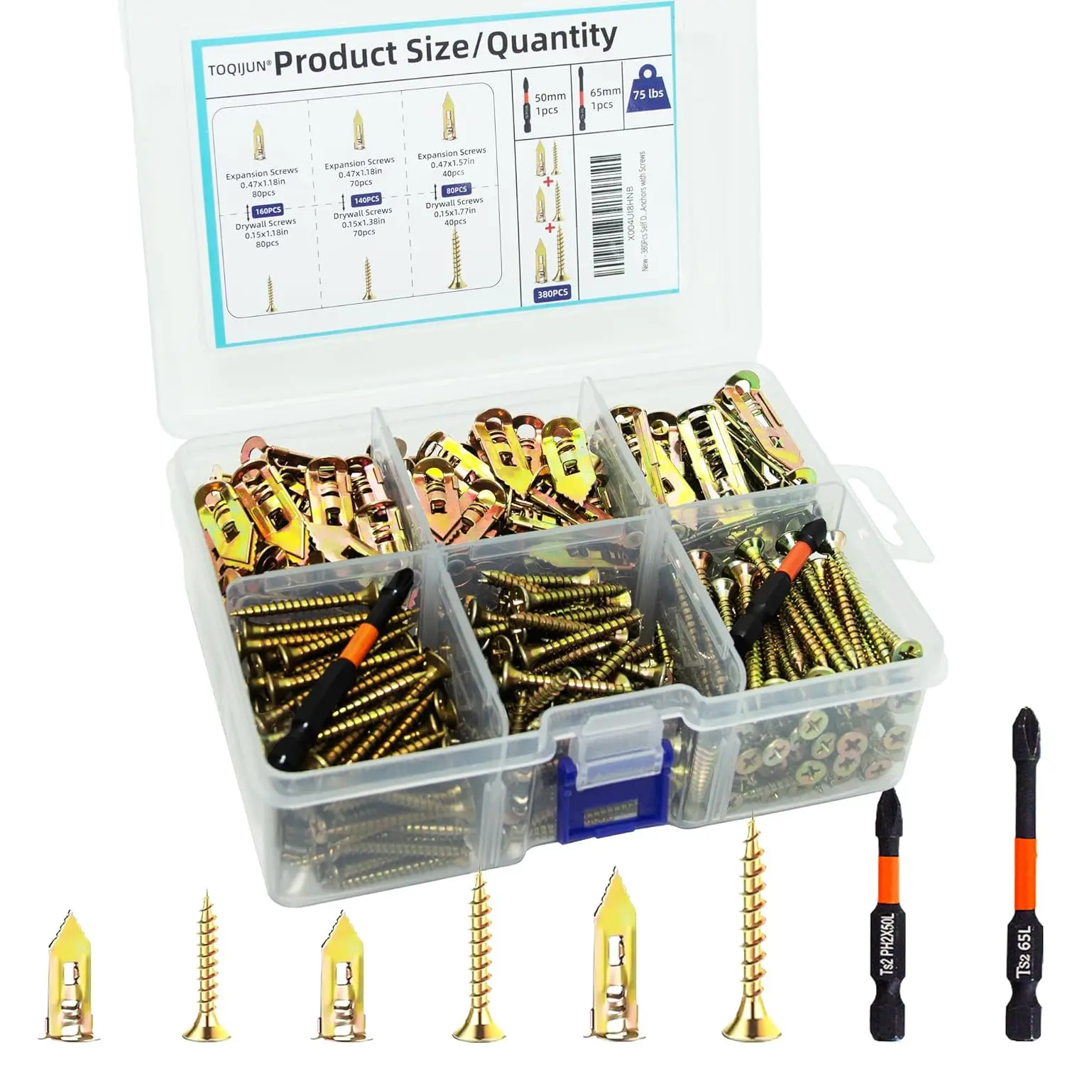 380Pcs 3Size kit
