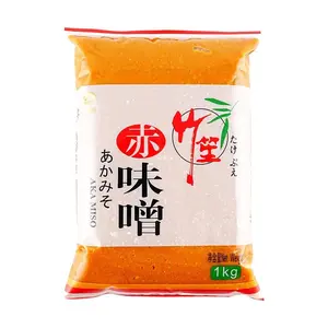 XINHE 1kg Red Miso Paste - Authentic Japanese Ramen Soup Base, Rich Flavor & Deep Color