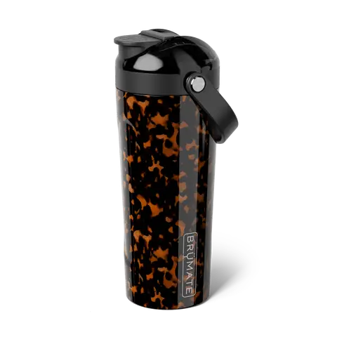 BrüMate MultiShaker 25oz Shaker Bottle | Triple-Insulated Stainless Steel Fitness Shaker | Removable Agitator | Durable Soft-Grip Carry Handle | Keeps Beverages Cold 24+ Hours | Non-Slip Base