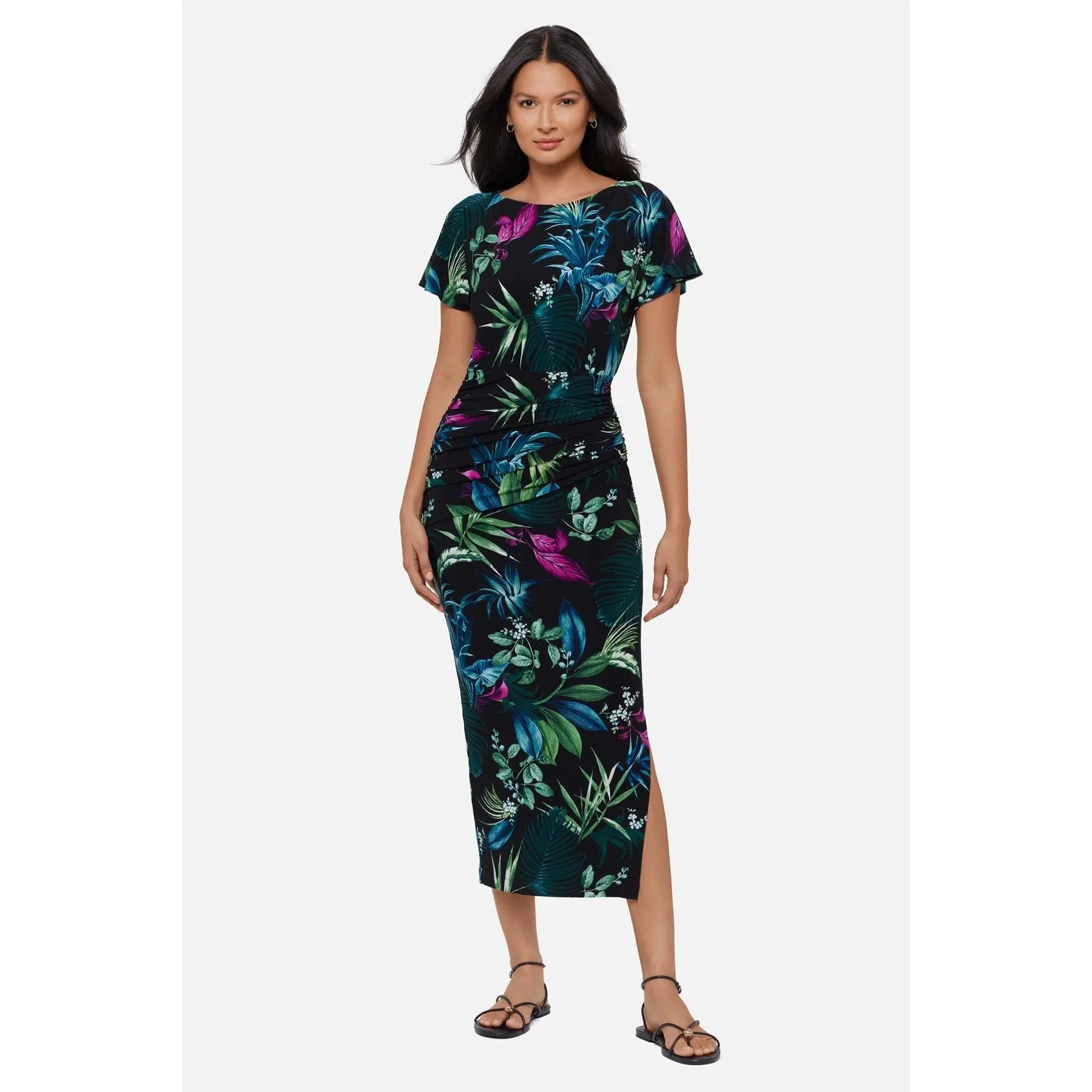 Kaia Shaping Dress in Botanique