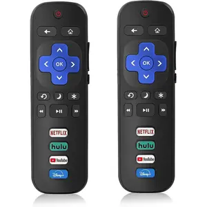 2 count  Replacement Remote for  TV Remote, Compatible with TCL /Onn /Hisense / / /Westinghouse /Insignia  TV(Not for  Stick, Box or Speaker)