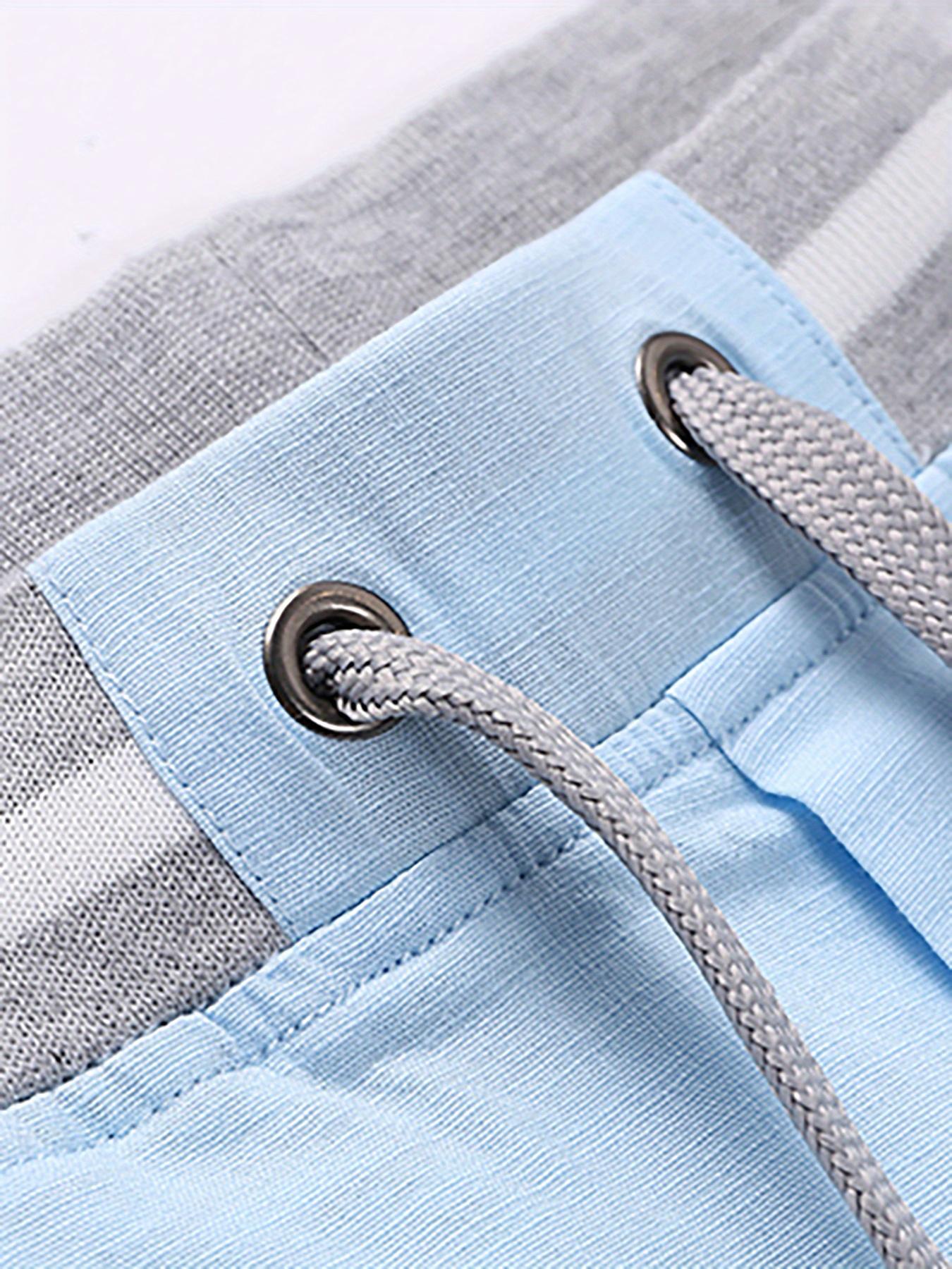 Clean Gent men’s loose-fit capri pants, summer casual drawstring waist, available in multiple colors, suitable for everyday wear and home loungewear, appropriate for various occasions, menswear.