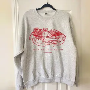 Jack Trice Stadium Sweatshirt, Stadium Unisex Crewneck Sweatshirt