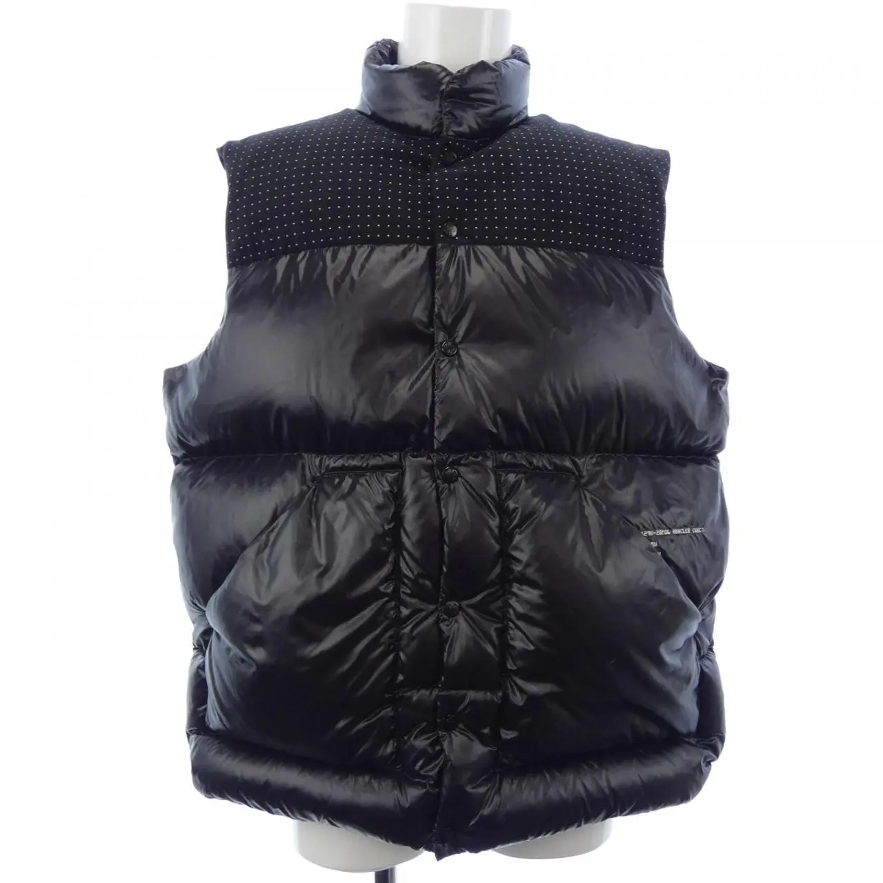 Pre-owned MONCLER Nylon Small Leather Goods Genius Fragment Osteen Down Vest