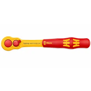 Wera 05004966001 8007 B VDE Zyklop Ratchet 3/8" Drive Insulated