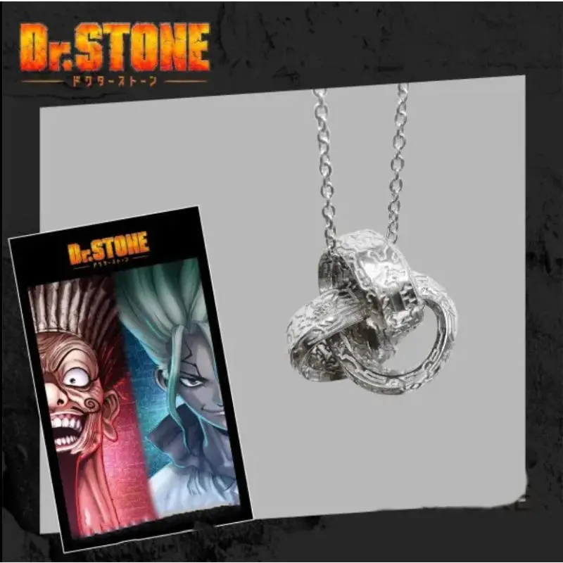 The same style of the stone era stone god chikami medusa pendant necklace cartoon movie necklace cos