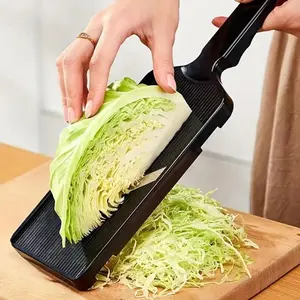 Portable multi-purpose cabbage grater, practical kitchen shredder and slicer. Lightweight and easy to carry, perfect for home cooking, RV trips and outdoor barbecue parties.