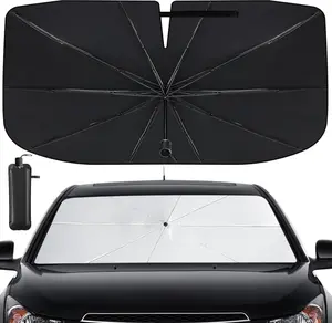 Portable UV Protection Car Parasol (1 Piece) - Foldable Car Windshield Sunshade umbrella carshade
