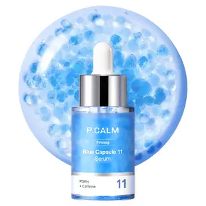 [P.CALM Official] Blue Capsule 11 Serum – PDRN & Caffeine for Intense Moisture, Plumping Effect, Elasticity, and Radiant Skin, Korean PDRN Serum (30ml / 1.01 fl.oz)