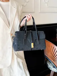 New Fashion Versatile Chic Small Bag Mom Bag Large Handbag Shoulder PU Crossbody Women's Bag, Stylish and Elegant Design, PU Leather Handbag