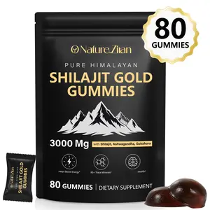 ONatureZiran Shilajit Gummies for Men & Women - Pure Himalayan Shilajit Gold Gummies Rich in Ashwagandha, Gokshura with 85+ Minerals, Authentic Flavor 80 Gummies Fitness Endurance Supplement Nutrition Supplement Strength Healthcare