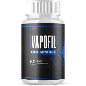 (1 Pack) Vapofil Advanced Male Pills Vapo Fil Formula Supplement 60 Capsules