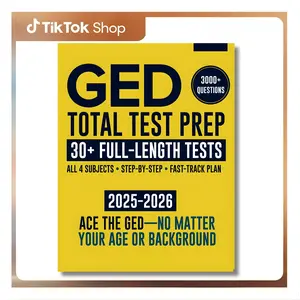 GED Total Test Prep: The Complete & Up-to-Date Study Guide to ACE the GED Exam and Achieve Your Best Score. Step-by-Step Guidance, Practice That Works, Proven Expert Tips -- Milestone Edsuccess