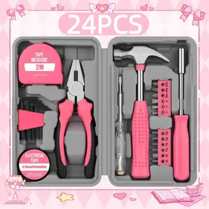 Cool Red Toolbox, Super Handy for Home Use